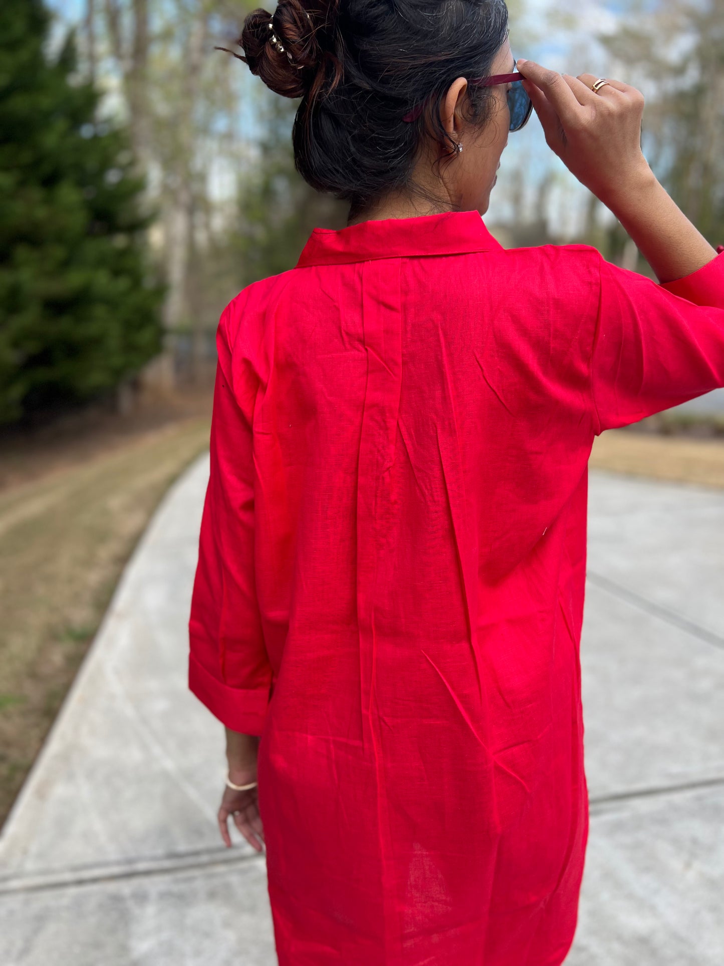 Grocery Run Shirt Dress
